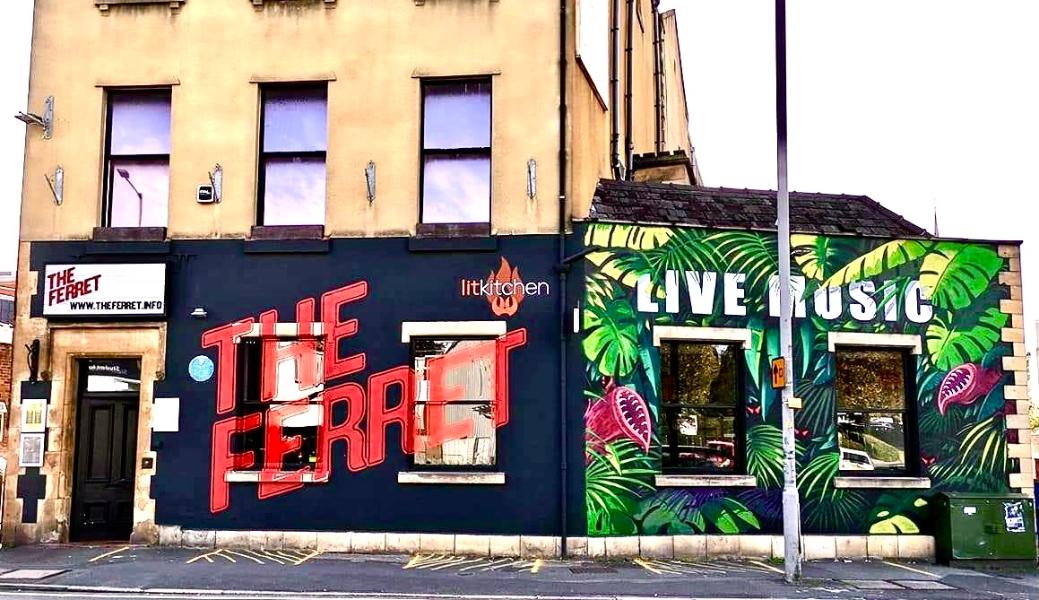 Outside image of the Ferret An image of the Ferret music venue
